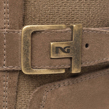 Nero Giardini Stivaletti Donna con Tacco in Camoscio Spago - MARIO SPATARELLA