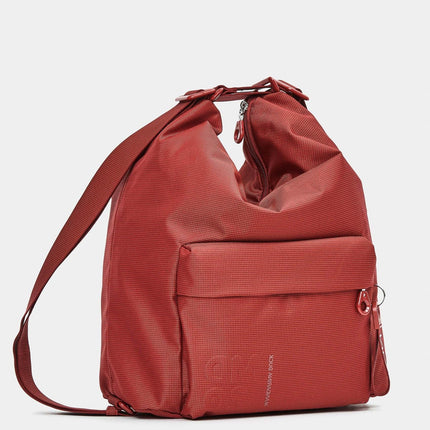 Mandarina Duck Borsa Convertibile Zaino Tessuto Tomato QMT09 MD20 CHERRY Mandarina Duck 