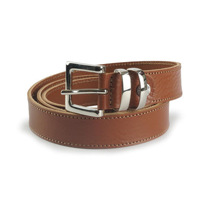 Cintura Donna in Pelle Cuoio 00250/25 SELLA Spatarella 