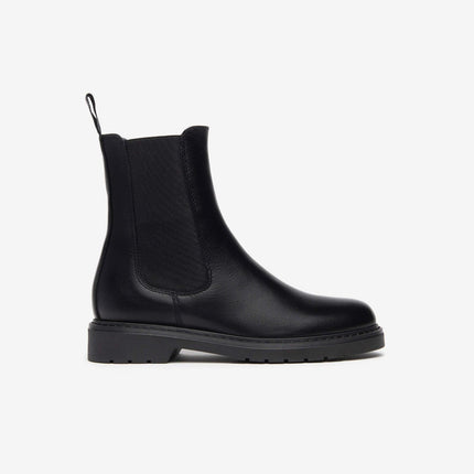 Nero Giardini Stivaletti Chelsea Donna in Pelle Nero - MARIO SPATARELLA