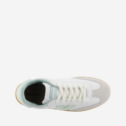 Victoria Sneakers Bassa Donna Bianco Menta 1126206 BERLIN CICLISTA MENTA Victoria 