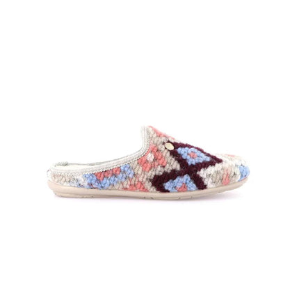 Pantofole Donna Maglia Beige Multi CI3181 FAYE BEIGE Grunland 