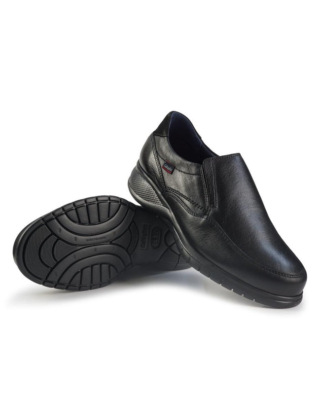 Callaghan Mocassini Slip On Uomo Confort in Pelle Nero 12701 FREEMIND BLACK Callaghan 