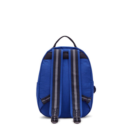 Zaino Porta Computer 11 Pollici Blu Ink SEOUL S BLUE INK COMBO Kipling 
