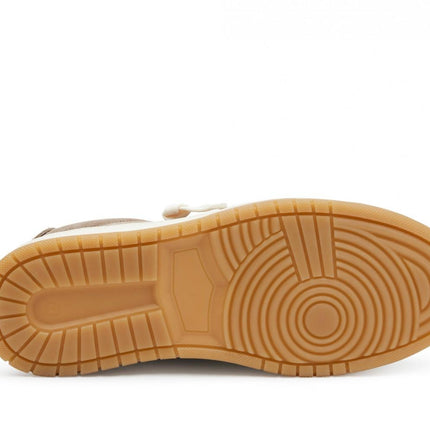 Sneakers Basket Uomo in Pelle C7D8 ALPHA BOLD SABBIA Cromier 