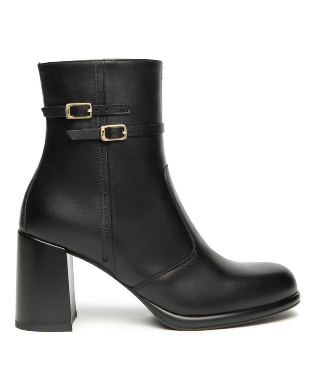 Nero Giardini Stivaletti Donna in Pelle Nero - MARIO SPATARELLA