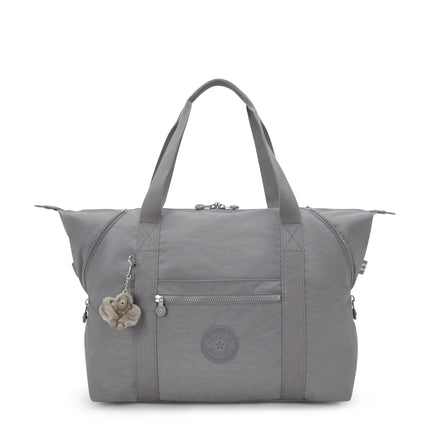 Kipling Borsone Shopper Viaggio in Tessuto Grigio ART M INVITING GREY Kipling 