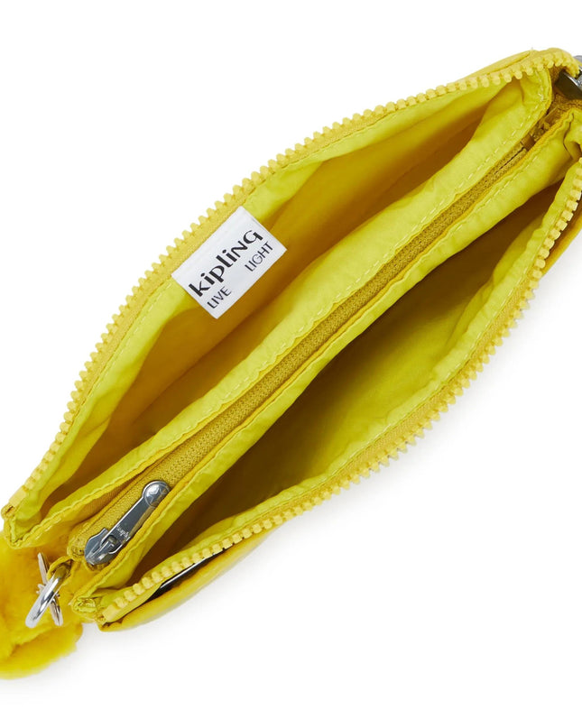 Kipling Borsetta Donna Tracolla Verde Acido RIRI INSIDE YELLOW Kipling 