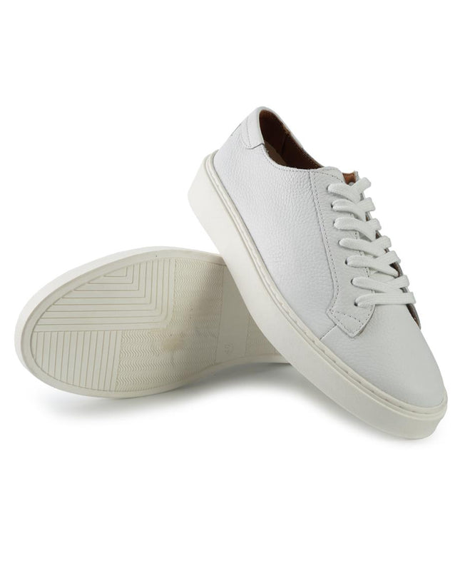 Vueva Sneakers Bassa Uomo in Pelle Bianca MS638R05 WHITE Vueva 