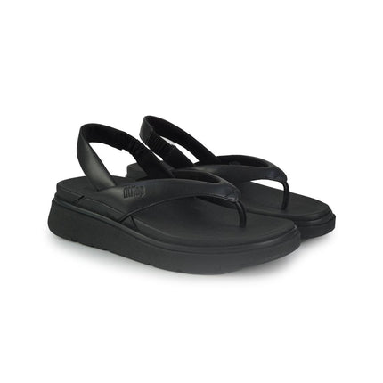 FitFlop Sandali Donna Infradito in Pelle Nero con Cinturino IY7-090 GEN-FF ALL BLACK FitFlop 