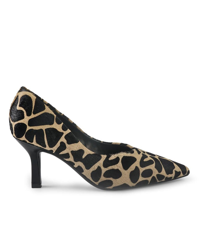 Decollete Donna a Punta Tacco a Spillo in Cavallino Animalier YA08-03M SASSO ClaudV 
