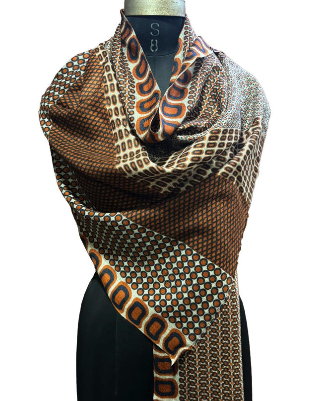 Foulard Spatarella in Cashmere Fantasia Multicolore - MARIO SPATARELLA