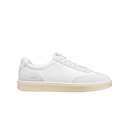 Geox Sneakers Bassa Uomo in Pelle Bianco U653JA SPHERICA ACTIF X4 WHITE Geox 