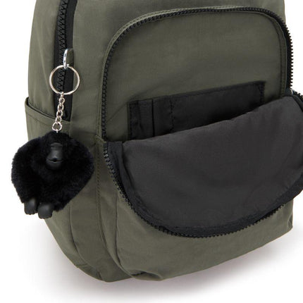 Kipling Zaino Porta Computer 11 Pollici Green Moss Verde SEOUL S GREEN MOSS Kipling 