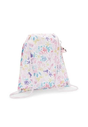 Kipling Sacca in Tessuto Fantasia Fiori SUPERTABOO ACQUA SEA Kipling 