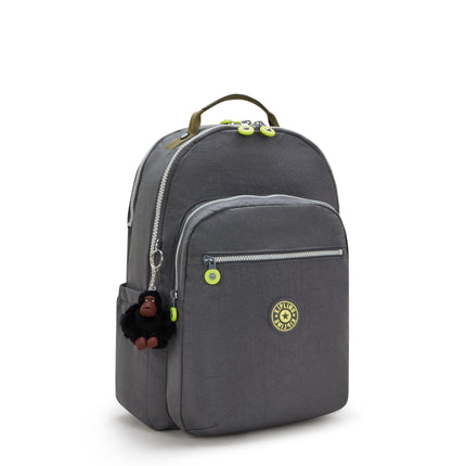 Kipling Zaino Porta Computer 15 Pollici Grigio SEOUL LAP BACK TO GREY Kipling 