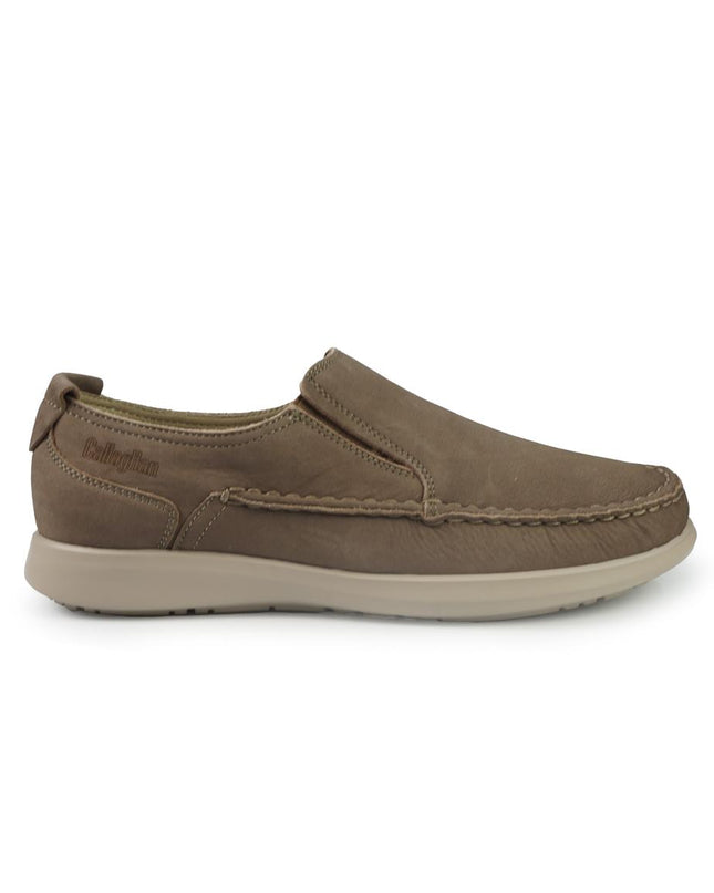 Callaghan Mocassini Uomo Slipon in Pelle Taupe 62201 KIOWA TAUPE Callaghan 