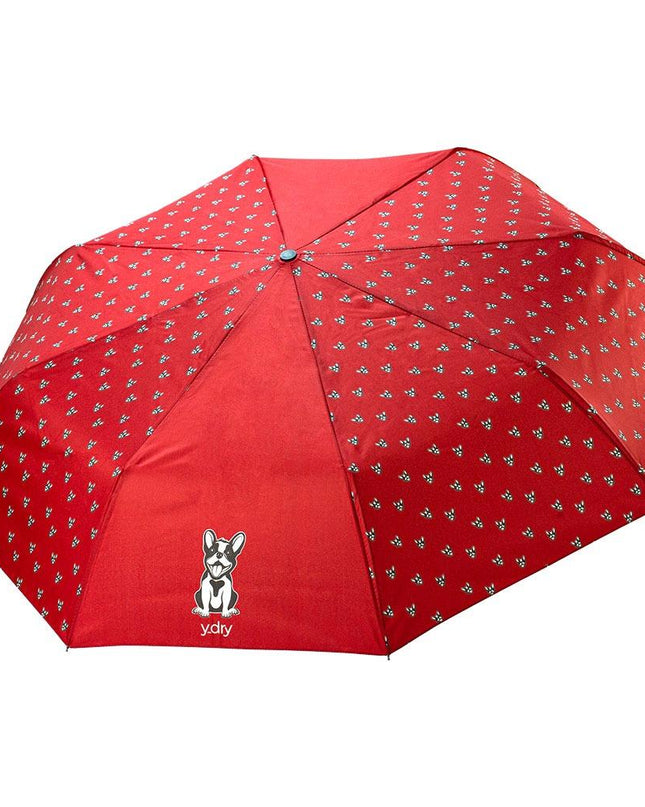 Ombrello Corto Apri Chiudi Rosso Y2270 ETTORE RED Y-Dry 
