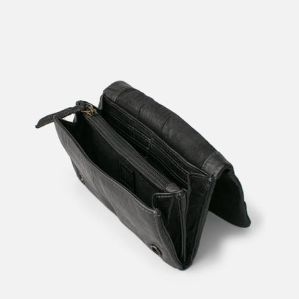 Portafogli Multitasche in Pelle Nero BUR2L BURWOOD BLACK Biba 