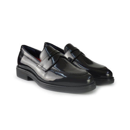 Callaghan Mocassini Uomo in Pelle Spazzolata Nero 59803 CLASSI BLACK Callaghan 