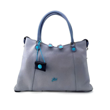 Gabs Borsa Donna Shopper Trasformabile in Pelle Rugiada Ardesia - MARIO SPATARELLA