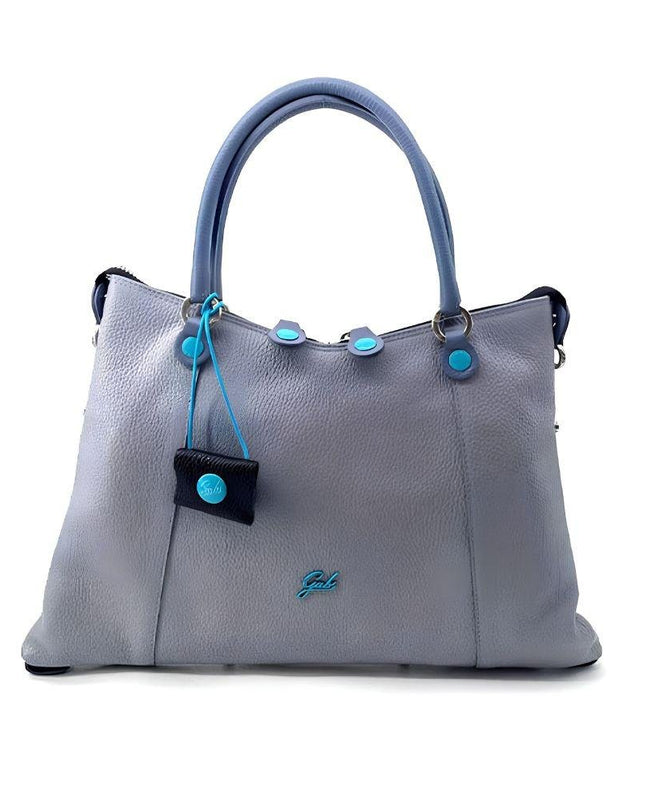 Gabs Borsa Donna Shopper Trasformabile in Pelle Rugiada Ardesia - MARIO SPATARELLA