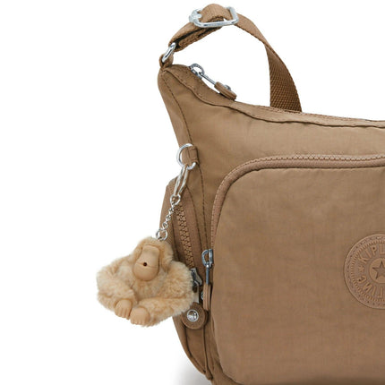 Kipling Borsetta Tracolla Multitasche Tan Cuoio GABB S TAN Kipling 