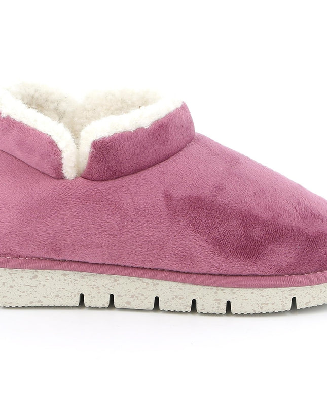 Pantofole Donna Stivaletto Malva - MARIO SPATARELLA