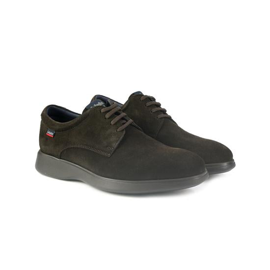 Stringata Uomo Camoscio Moro 61000 ELEGANCE MARRONE Callaghan 