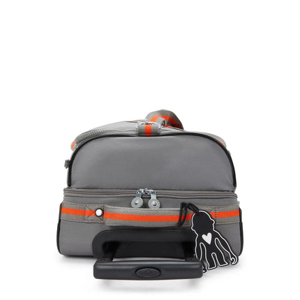 Kipling Trolley Bagaglio a Mano Due Ruote Grigio - MARIO SPATARELLA