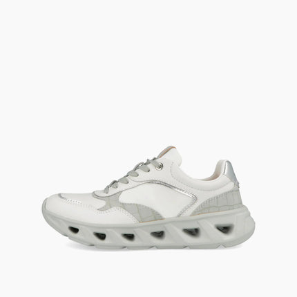 Impronte Sneakers Donna Running in Pelle Bianca - MARIO SPATARELLA