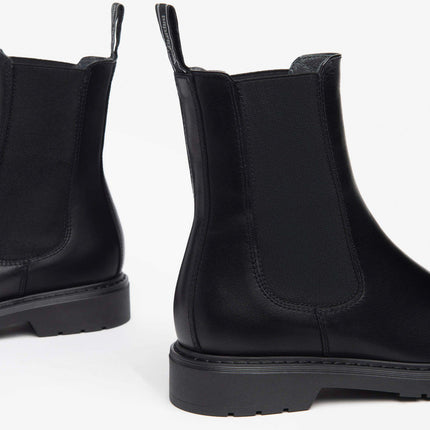 Nero Giardini Stivaletti Chelsea Donna in Pelle Nero - MARIO SPATARELLA