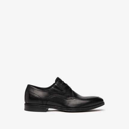 Stringata Uomo in Pelle Nera Derby I202460U NERO 100 Nero Giardini 