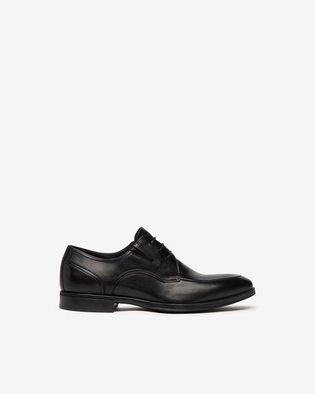 Stringata Uomo in Pelle Nera Derby I202460U NERO 100 Nero Giardini 