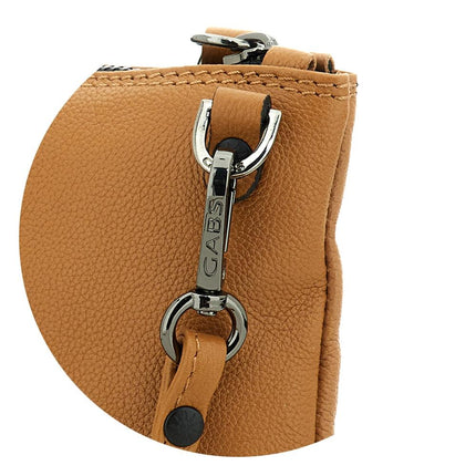 Gabs Pochette Donna con Tracolla in Pelle Cuoio Chiaro BEYONCE TG M CUOIO CHIARO Gabs 