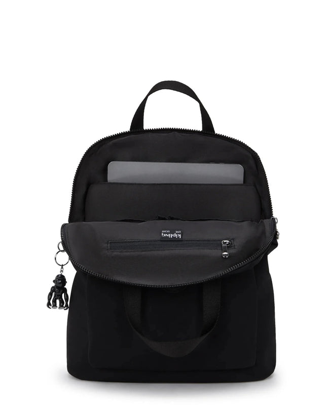 Kipling Zaini con Vano Porta PC in Tessuto Infinite Black - MARIO SPATARELLA
