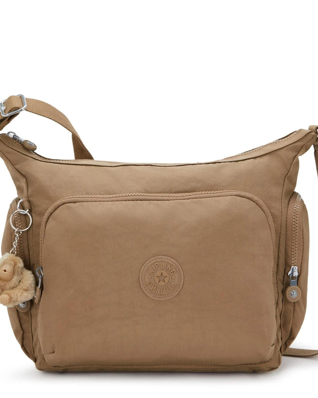 Kipling Borse Tracolla Multitasche Tan Cuoio - MARIO SPATARELLA