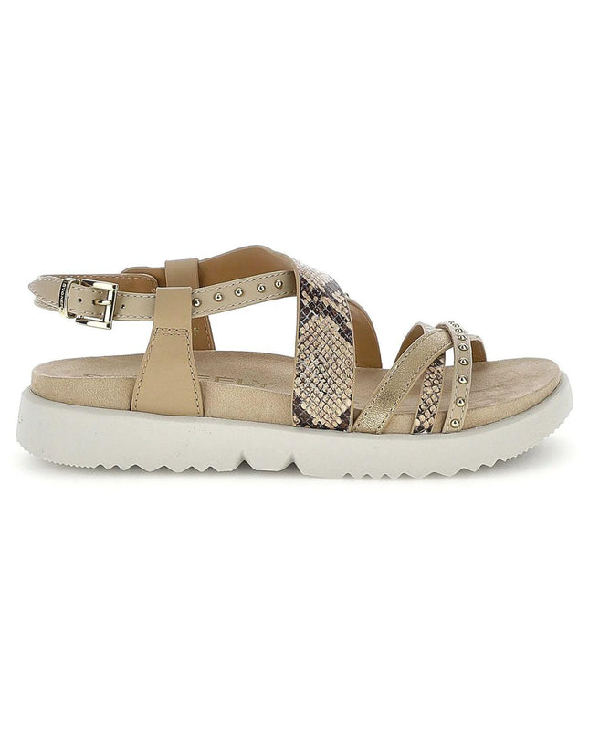 Stonefly Sandalo Donna in Pelle Beige Multicolor 223871 RIVA DUST ROCCIA Stonefly 