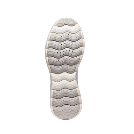 Geox Sneakers Donna Xtors con Zeppa in Tessuto Bianco D651FB XTORS WHITE GOLD Geox 
