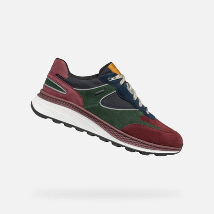 Sneakers Uomo Camoscio Verde U46HGA 00022 SPHERICA GREEN Geox 