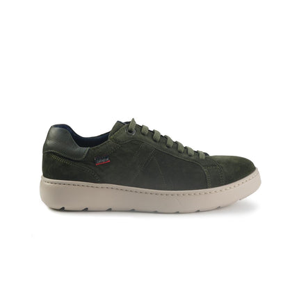 Callaghan Sneakers Uomo Bassa in Camoscio Kaki 54805 PINT FOREST Callaghan 