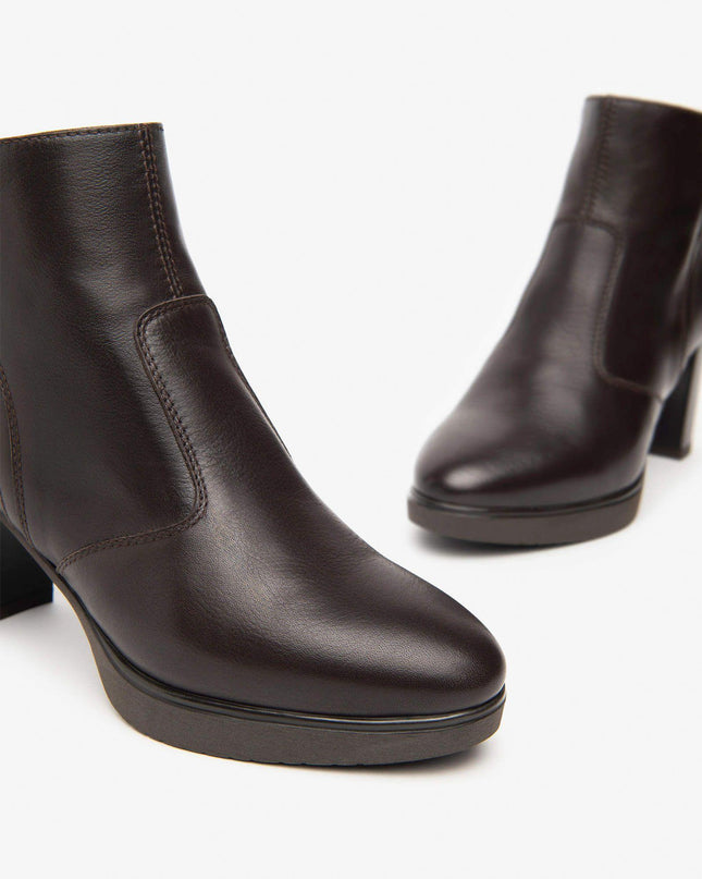 Stivaletti Donna Pelle Moro I411200D MORO 300 Nero Giardini 