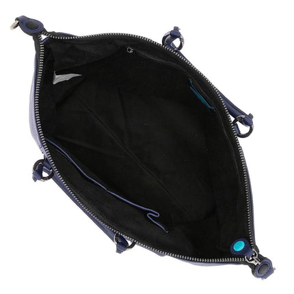 Borsa Gabs Convertibile e Trasformabile in Pelle Purple Blu con Tracolla - MARIO SPATARELLA