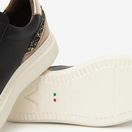 Nero Giardini Sneakers Donna in Pelle Nero I514160D NERO 100 Nero Giardini 