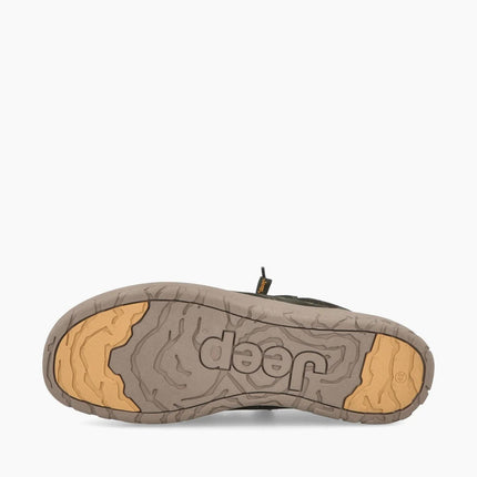 Jeep Slipon Uomo in Eco Verde Military SAMOA WALLABEE MID MILITARY Jeep Footwear 