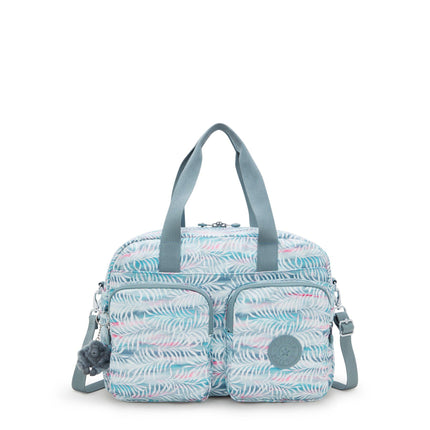 Kipling Borsone Weekender con Pc DEFEA XL PRT PALMTREE LEAVES Kipling 