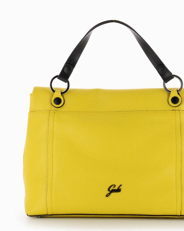 Gabs Borsa Spalla Pelle Giallo IOLANDA TG L ANANAS Gabs 
