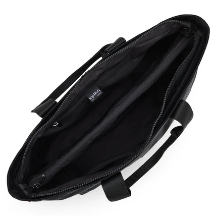 Kipling Borsa Lavoro Shopper Laptop in Tessuto Infinite Black COLISSA UP INFINITE BLACK Kipling 
