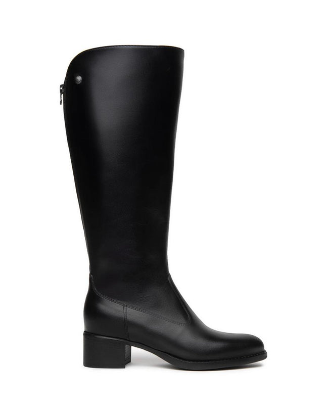 Nero Giardini Stivali Cavallerizza Donna in Pelle Nera I117561D NERO 100 Nero Giardini 
