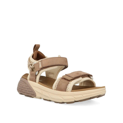 Jeep Sandali Trekking Outdoor Donna in Tessuto Leopardo Multi - MARIO SPATARELLA